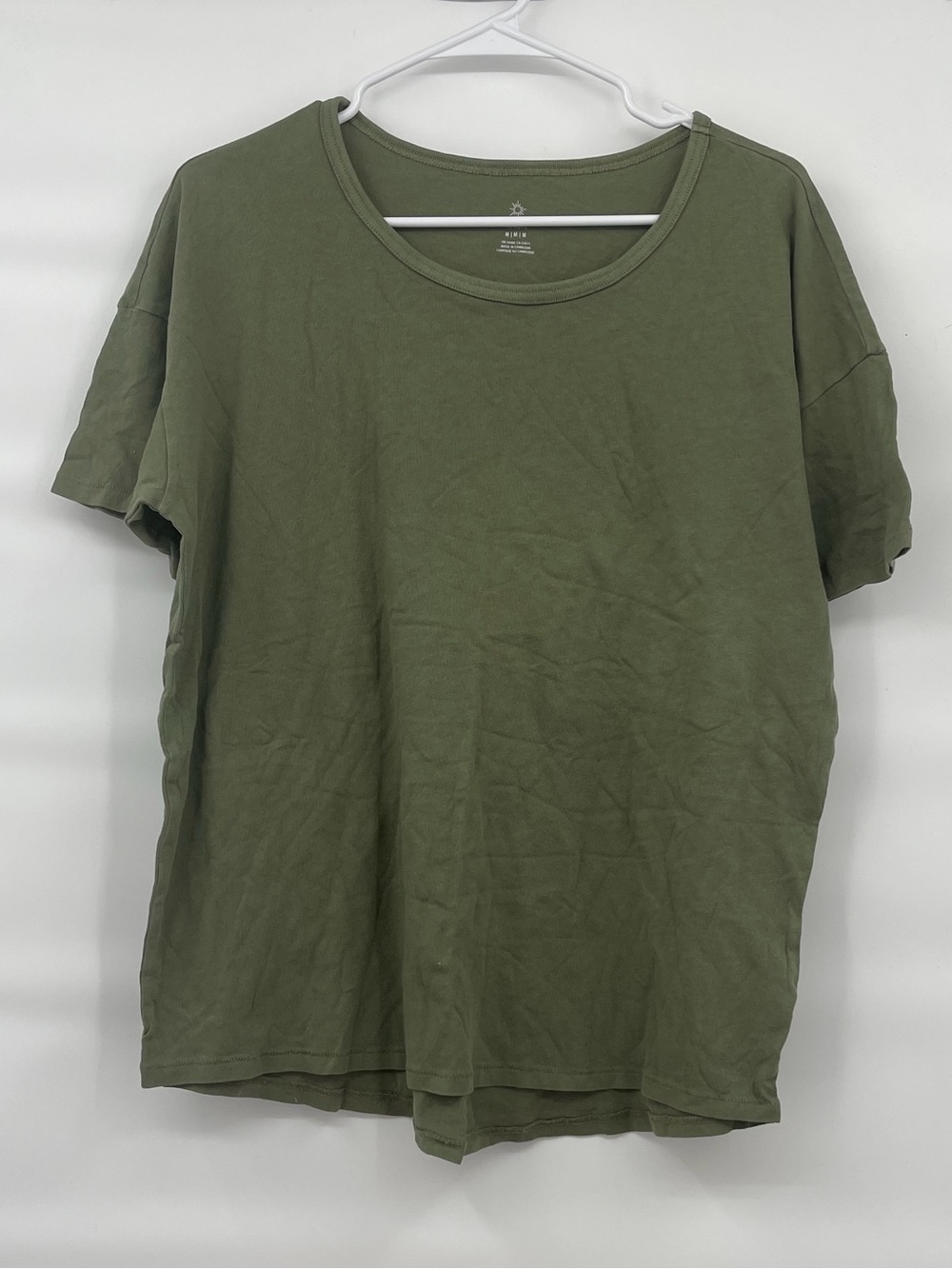Aerie offline NWT cotton green oversized tee